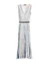 Missoni Long Dresses In White