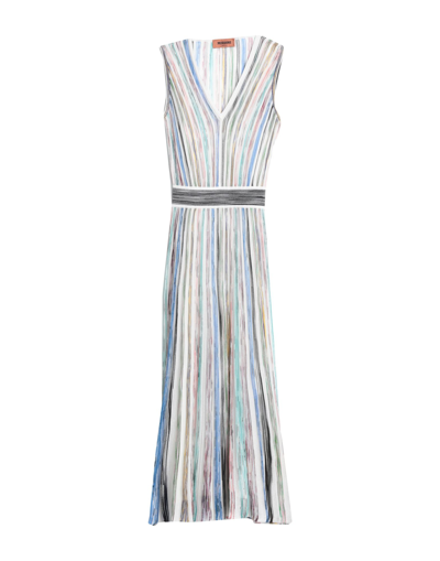 Missoni Long Dresses In White