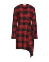 P.a.r.o.s.h Short Dresses In Red