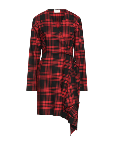 P.a.r.o.s.h Short Dresses In Red