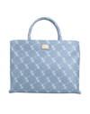 Blumarine Handbags In Slate Blue