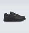 Givenchy G4 Brand-plaque Leather Low-top Trainers In Black