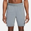 Nike Men's  Pro Dri-fit Flex Vent Max 8" Training Shorts In Smoke Grey/black