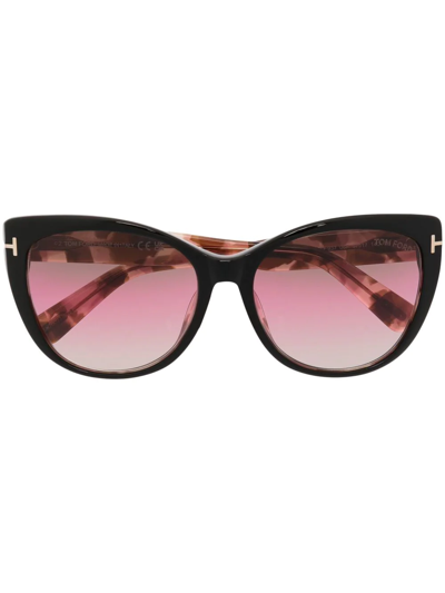 Tom Ford Nora Cat-eye Sunglasses In Black