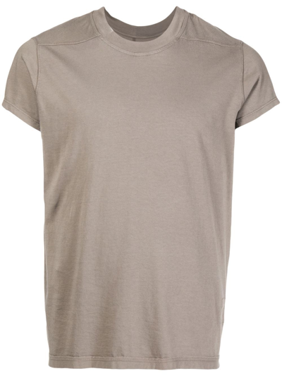 Rick Owens Drkshdw Cotton Short-sleeve T-shirt In Dove