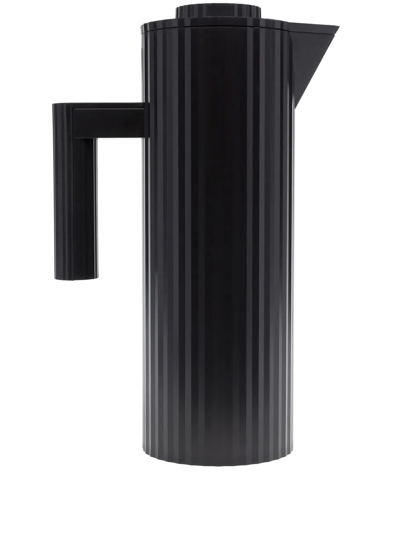 Alessi Rib-detail Jug In Black