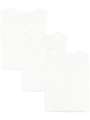 Jil Sander Three-pack Long-sleeve Tops In White