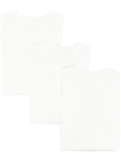 Jil Sander Three-pack Long-sleeve Tops In White