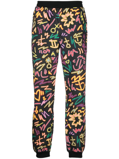 Adidas Originals X Kris Andrew Unisex Love Unites Track Pants In Multicolor