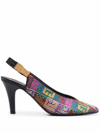 Balmain High Heels In Multicolor