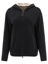 BRUNELLO CUCINELLI BRUNELLO CUCINELLI WOMEN'S BLACK SWEATSHIRT