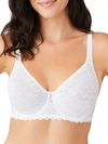Wacoal Soft Sense Convertible Underwire Bra In White