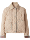 BURBERRY CROPPED LONG-SLEEVE JACKET