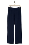 By Design Farah High Waist Wide Leg Pants In Navy Blazer