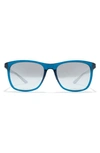 Nike Passage 55mm Square Sunglasses In Blue Force / Blue