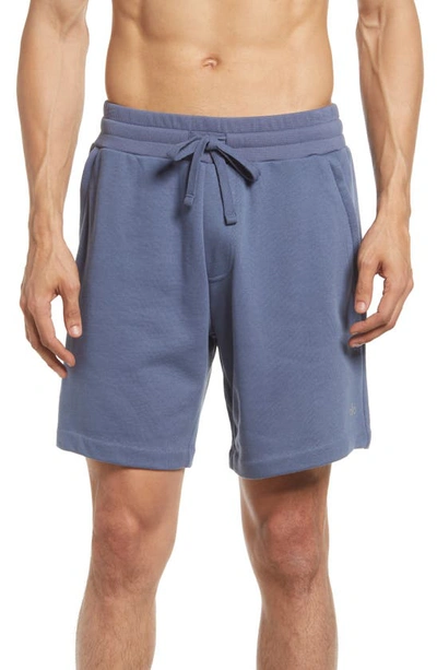Alo Yoga Chill Shorts In Bluestone