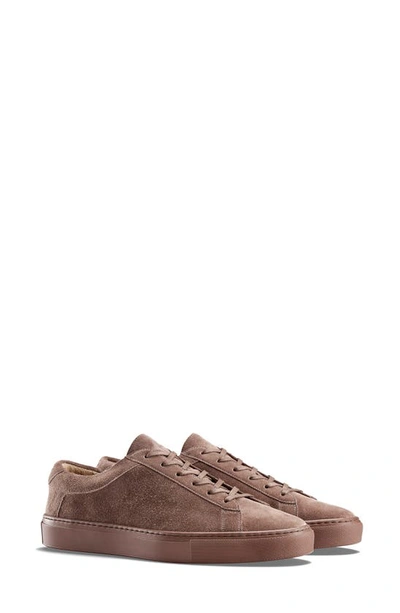 Koio Men's Capri Tonal Suede Low-top Sneakers In Truffle