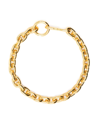 ALL BLUES CHAIN-LINK GOLD-PLATED BRACELET