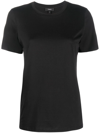 Theory Tiny Tee 2 Nebulous Organic Cotton Top In Black