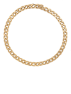 Maison Margiela Silver Necklace In Gold