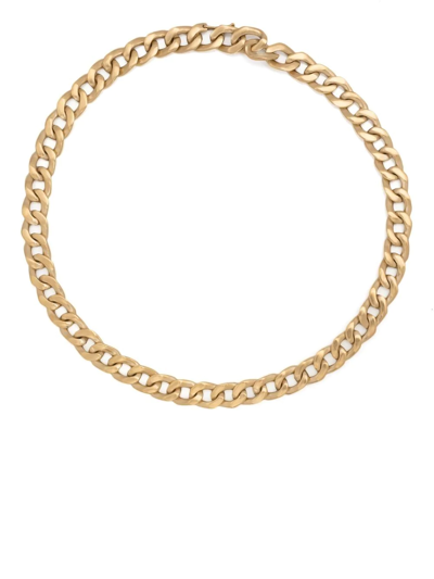 Maison Margiela Chain-link Necklace In Gold_color