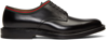 Gucci 15mm Leather Lace-up Derby Shoes In Black