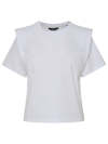 Isabel Marant T-shirt Zelitos In Cotone In White