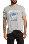 Rainforest Soft Washed Graphic T-shirt In Heather Grey