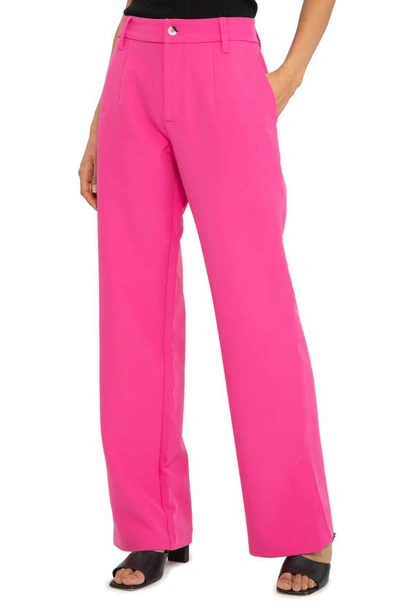 Sanctuary Women's Noho Slit-cuff Trouser Pants In Tart
