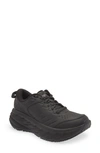 Hoka Bondi Sr Wide Water Resistant Running Shoe In Black / Black
