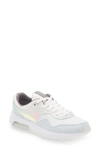 Nike Kids' Air Max Motif Sneaker In White/ Aura/ White/ Pewter