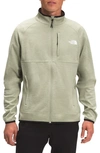 The North Face Canyonlands Full Zip Jacket In Tea Green Heather