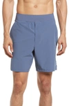 Alo Yoga Repetition Performance Shorts In Bluestone