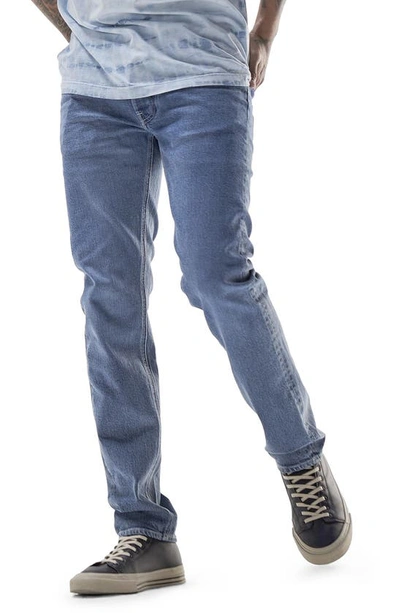 Lee Daren Regular Straight Leg Stretch Jeans In Mid Newberry