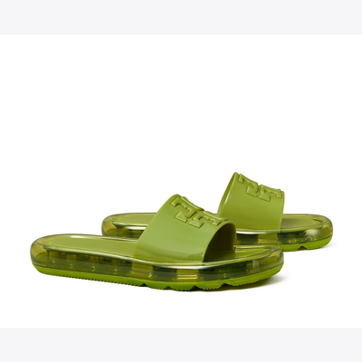Tory Burch Bubble Jelly Slides In Shiso