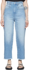 Isabel Marant Blue Diali Jeans In 30bu Blue
