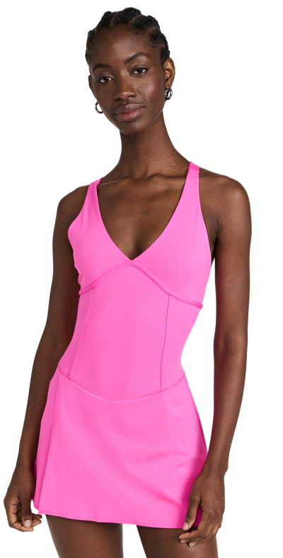 Fp Movement By Free People Drop Shot Skortsie Active Dress In Pink |  ModeSens