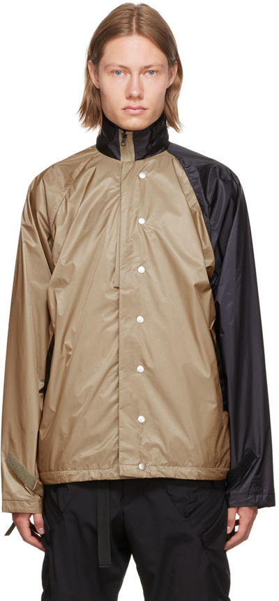 Acronym J95-ws 2l Gore-tex Infinitum Windstopper Jacket In Khaki & Black