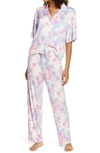 Bp. Sleepy Head Pajamas In Purple Sheer Sky Shirobi