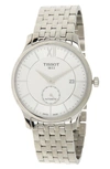 TISSOT TRADITION AUTOMATIC SMALL SECOND BRACELET WATCH, 40MM