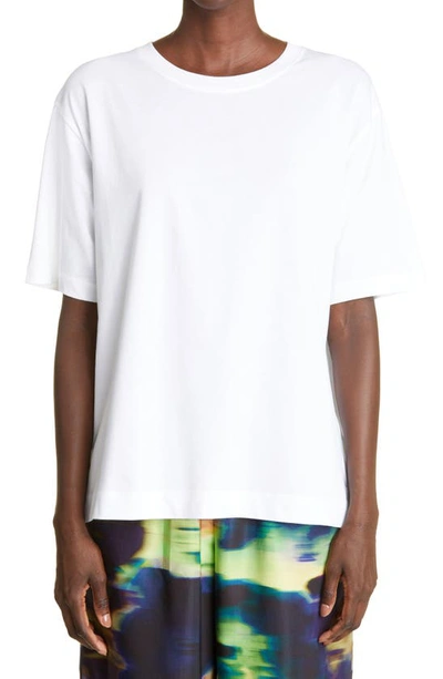 Dries Van Noten Heydu Cotton Loose-fit T-shirt In White