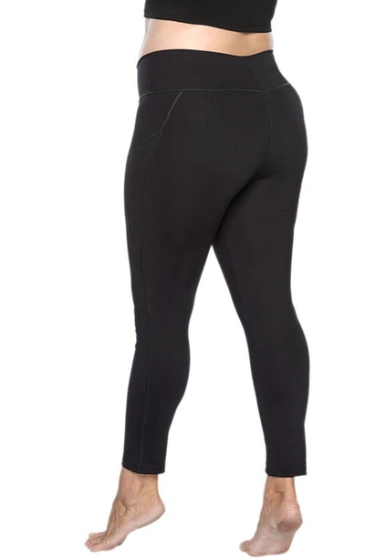 Bellefit High Waist Postpartum Butt Lifting Compression Leggings In Black