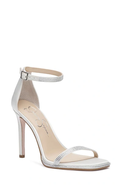 Jessica Simpson Women's Bridal Ostey Ankle-strap Dress Sandals In Multi