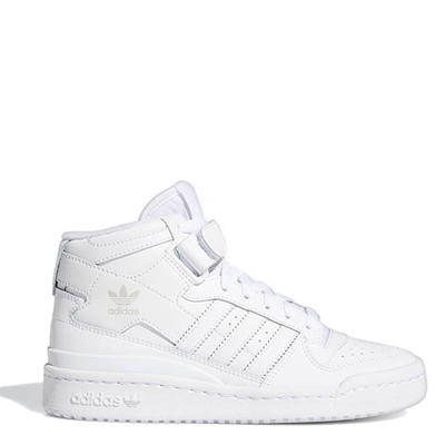 Adidas Originals Postmove Mid Trainer In Ftwr White/ftwr White/grey Two