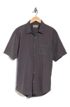 Coastaoro Pismo Short Sleeve Regular Fit Shirt In Charcoal