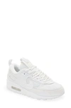 Nike White Air Max 90 Premium Sneakers In White/ White/ White/ White