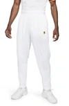 Nike Court Recycled Tennis Pants In White/ White/ White