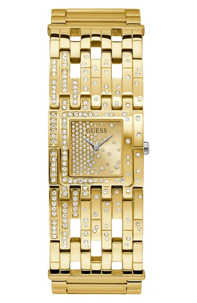 Guess Women's Analog Gold-tone Stainless Steel Watch 22mm