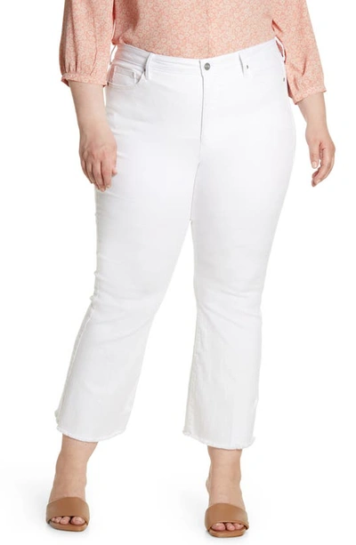 Nydj Ava Ankle Flare Jeans In Optic White