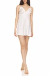 Flora Nikrooz Miraj Ii Charmeuse Chemise In Ivory